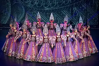 Концертный номер «Костромская скань»