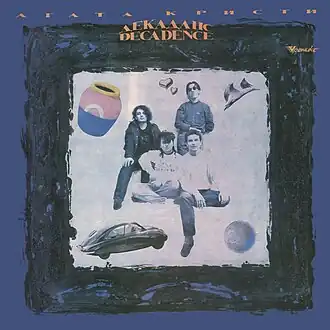 Обложка альбома «Агаты Кристи» «Декаданс» (1991)