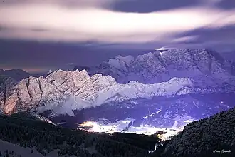 Альпы близ Кортины-д’Ампеццо