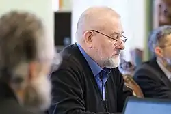 Анатолий Степанов на конференция про архиепископа Никона (Рождественского)