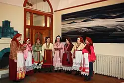 Фольклорно-этнографический ансамбль «Енисеюшка» в Библиотеке-музее В. П. Астафьева