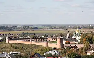 Вид на окрестности Спасо-Евфимиева монастыря