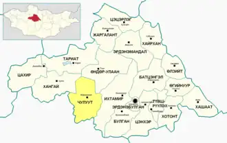 Чулуут на карте