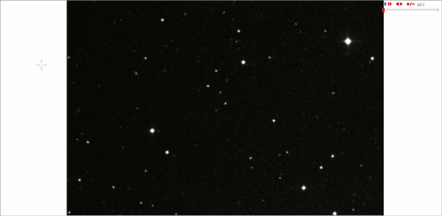 Снимок сделан 23 октября 2009 года с Slooh роботизированных телескопов (Тейде — Канарские острова)