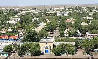 Вокзал с высоты птичьего полёта,июнь 2010 года.