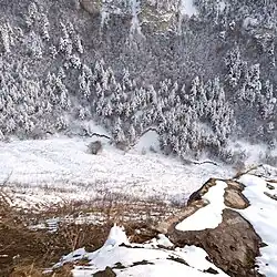 Ахкете у села Хой