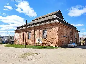 Синагога в Ошмянах, около которой находилось гетто