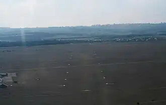 Взлётная полоса аэродром Севастопольского аэроклуба «Юхарина балка» и участки садовых товариществ