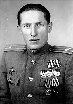 Майор Соколов на Украине, 1945