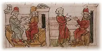 Беседа Давыда Игоревича с Володарем Перемышльским; отправление Давыдом гонца за ослеплённым Васильком Теребовельским