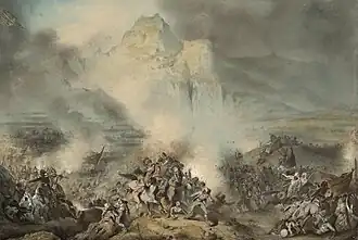 Сражение при Курюк-Дара(худ. Б. П. Виллевальде) Государственный Эрмитаж