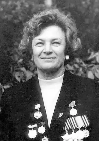 Фотография с наградами