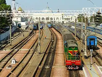 Пути к станции