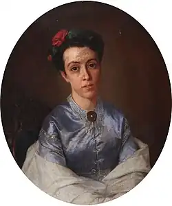 Портрет неизвестной. 1868