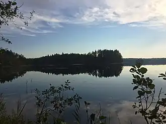 Вид с западного берега