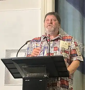 Георгий Василевич на конференции "Михайловские Пушкинские чтения" (2023)