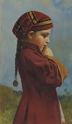 Портрет девочки-татарки