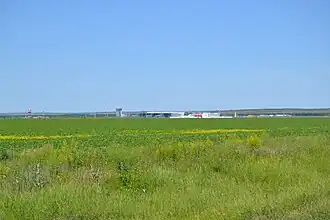 Вид на аэропорт