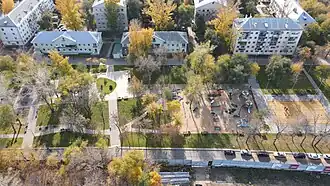 Вид на сквер Речников ПОСЛЕ ремонта