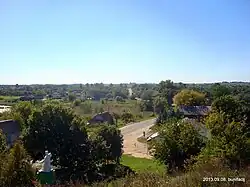 Вид с замчища