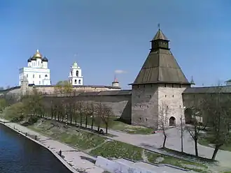 Вид Псковского Крома