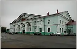 Вид на станционное здание, 2012 г.