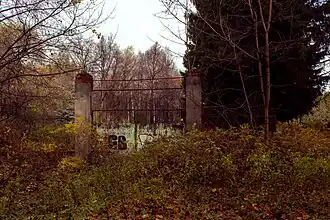 Ворота ботанического сада, 2012 год