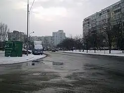 Улица зимой, 2011 год