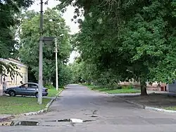 Вид на улицу в 2011 году