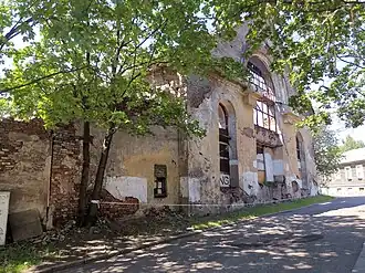 Развалины собора доминиканского монастыря