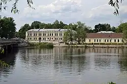 Вид на набережную от Комендантского дома