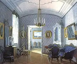 Передняя на половинеимператрицы Марии Александровны, 1878 г.