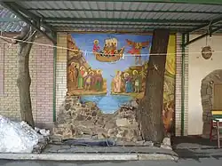 Панно на подворье