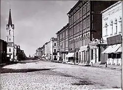 Немецкая кирха на Дворянской улице. 1900-1904 гг.