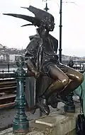 Принцесса. Памятник на набережной Пешта