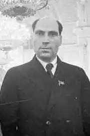 Д. И. Антонов на XVIII съезде (1939)