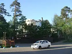 У пересечения с Дубковским шоссе