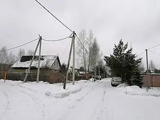 Вид на дом №3А зимой 2022 года