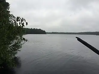 Вид с юго-западного берега