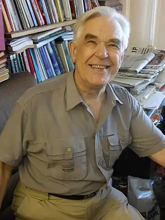 Виктор Кожемяко в редакционном кабинете газеты «Правда». Июнь 2015 года