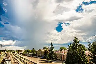 Железнодорожный вокзал в Сватово