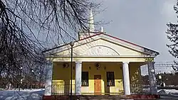 Западный торец вокзального здания