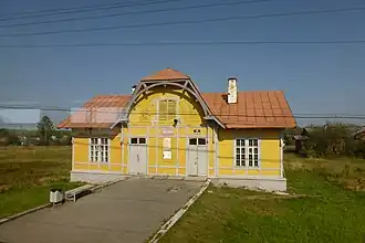 Вокзал станции Карелино