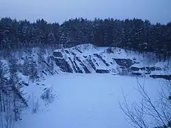 Зимнее озеро