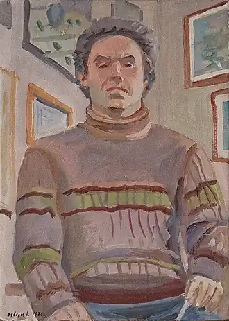 Виктор Зубарев. Автопортрет. 1986
