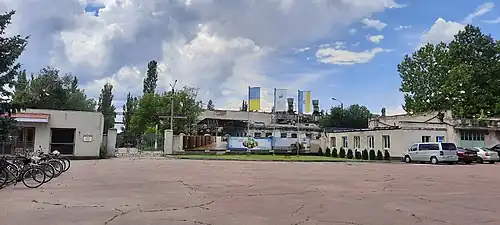 Измаильский целлюлозно-картонный комбинат. Вход