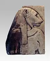 Изображение богини Сехмет. I тысячелетие до н. э.