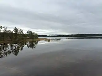 Вид с северо-западного берега