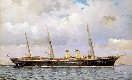 Императорская яхта «Полярная Звезда»