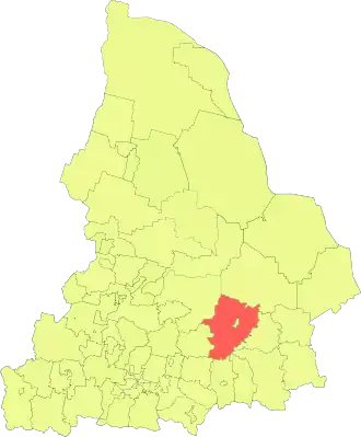 Ирбитское муниципальное образование на карте